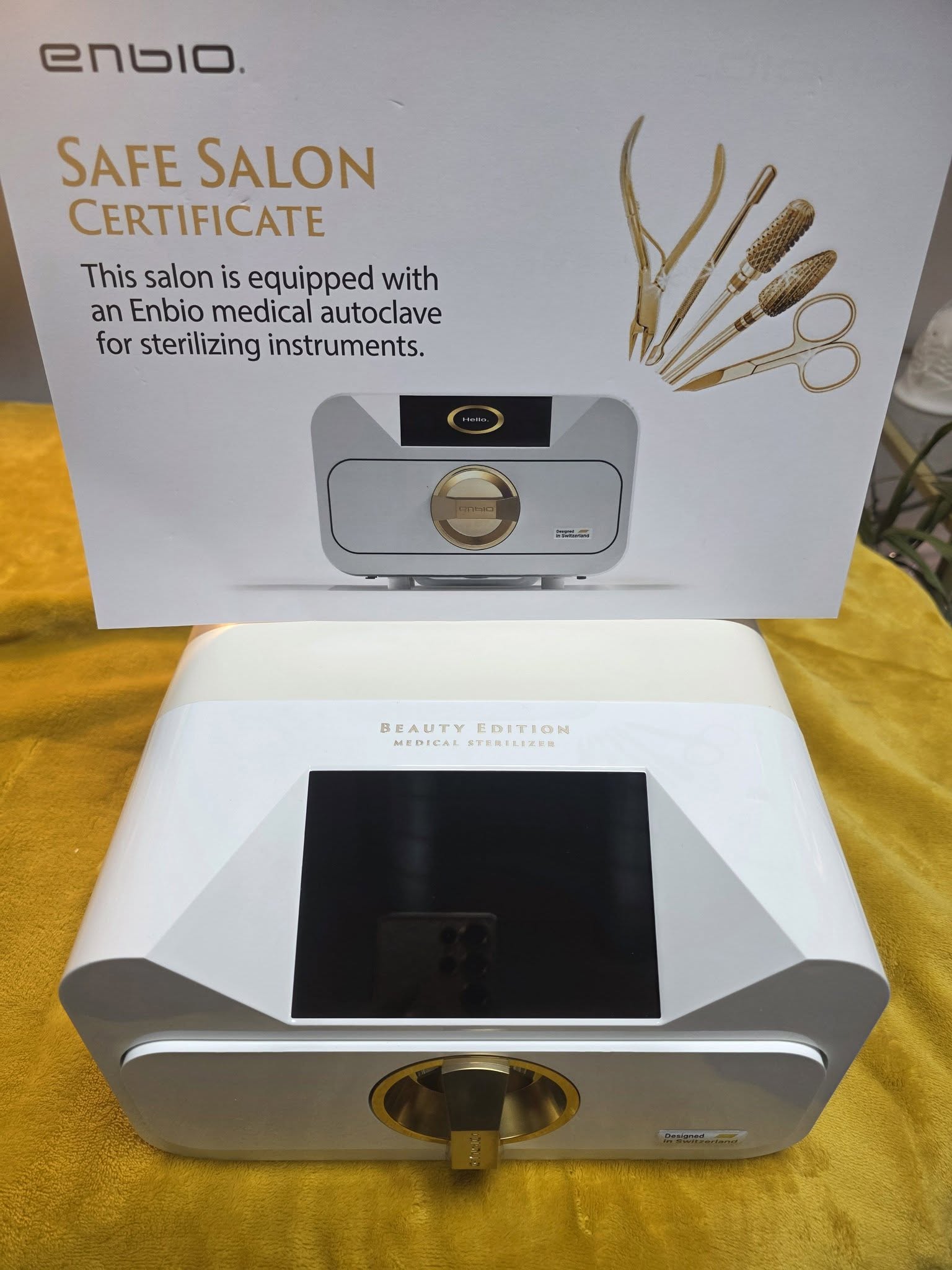 Medical-grade Enbio autoclave